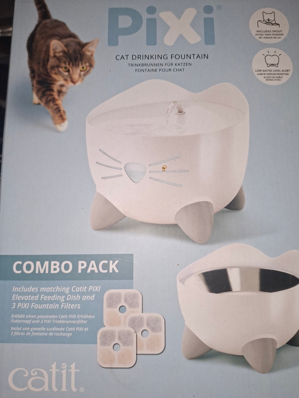 pixi katten drinkfontein, Dieren en Toebehoren, Ophalen, Zo goed als nieuw