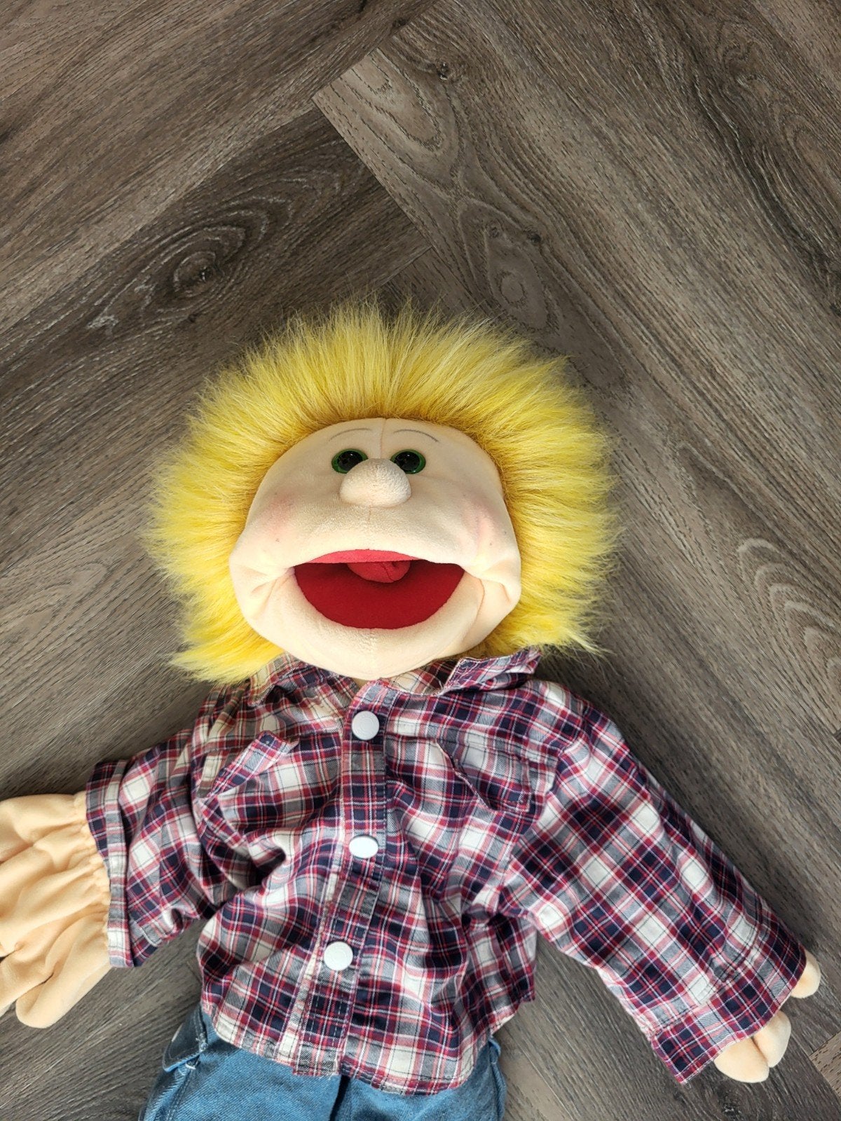 Living puppet 65cm, Ophalen of Verzenden, Pop