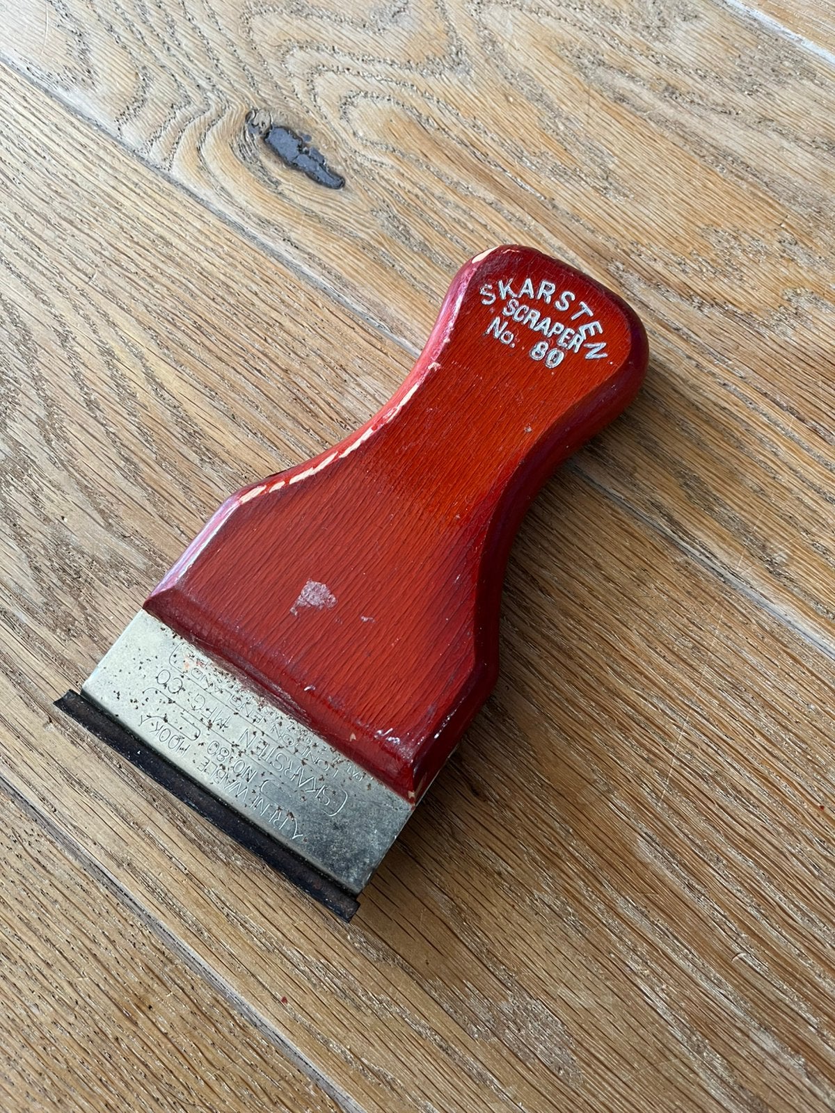 Vintage Skarsten scraper - verfschraper, Doe-het-zelf en Verbouw, Ophalen of Verzenden, Gebruikt, Overige typen