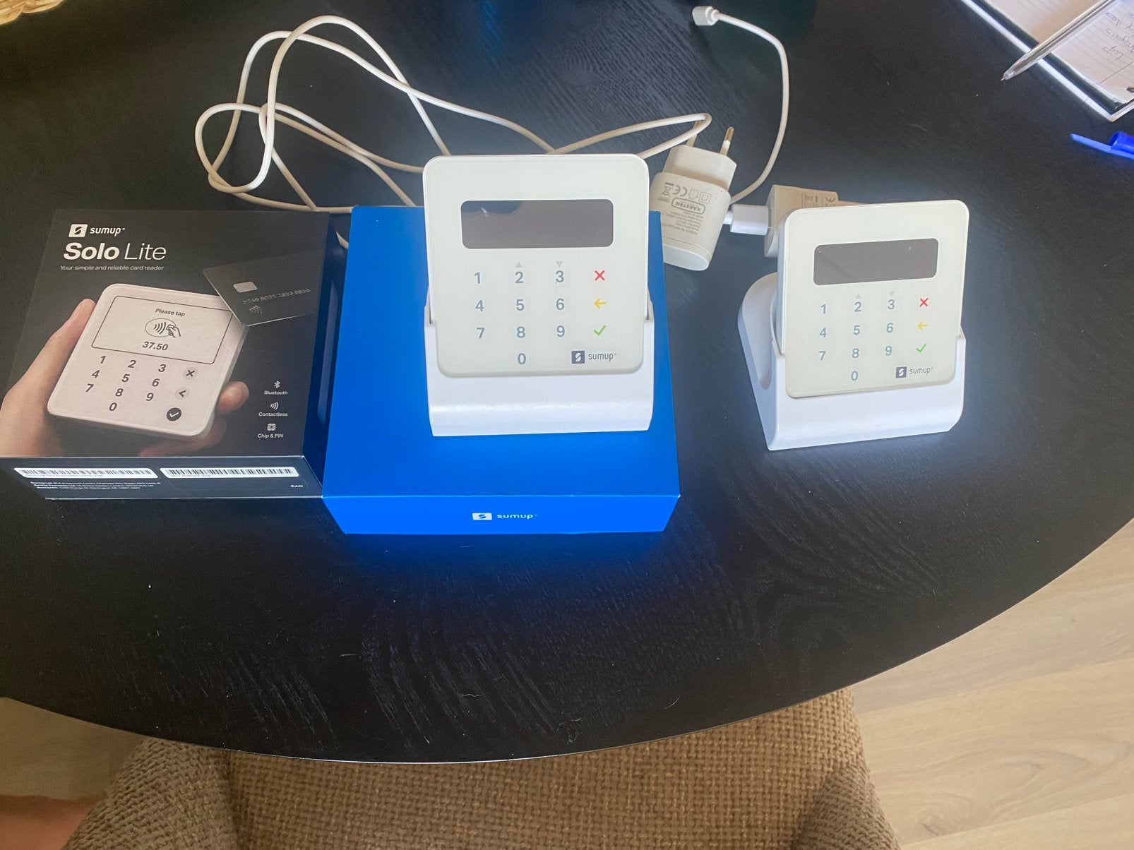 3x SumUp pinautomaat (1x NIEUW in doos) + 2x lader, Ophalen of Verzenden