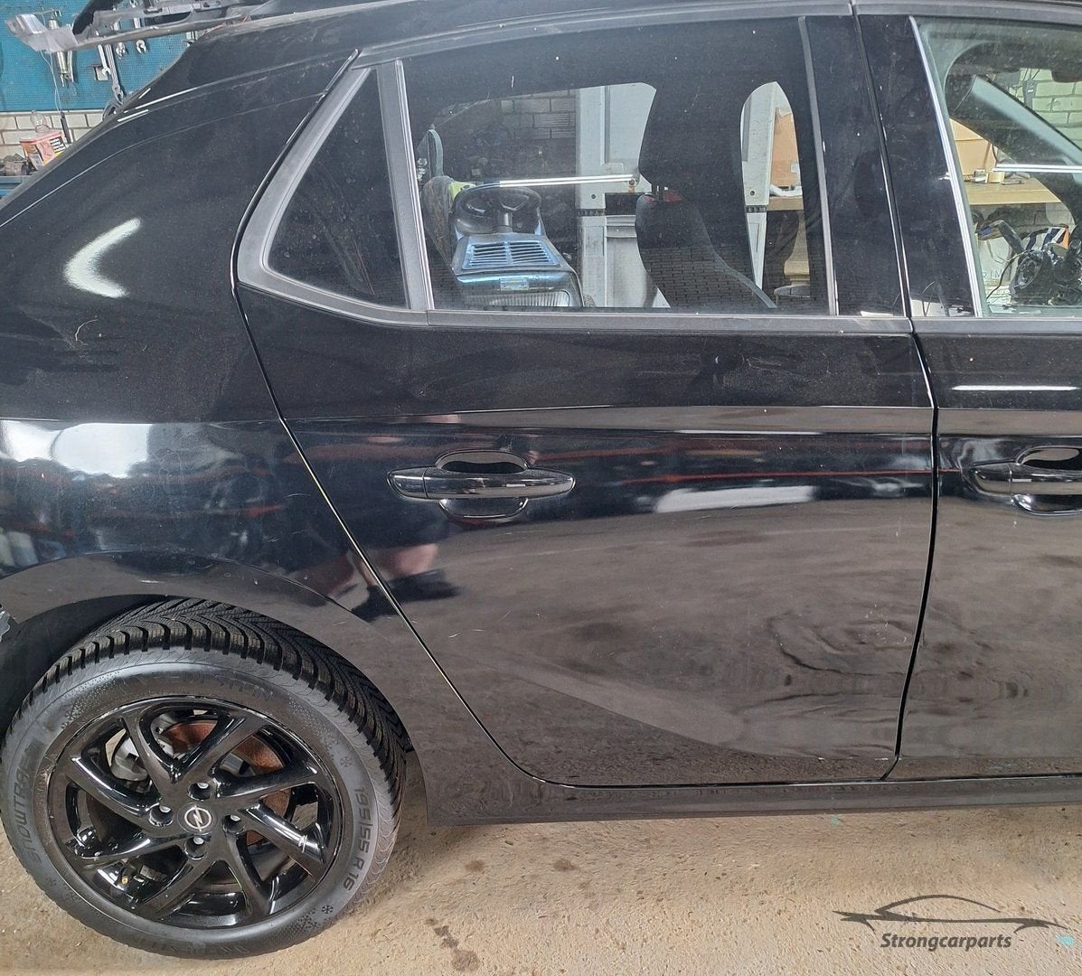 Deur Portier Opel Corsa F rechts achter compleet kleur KTV, Gebruikt, -, Deur, -