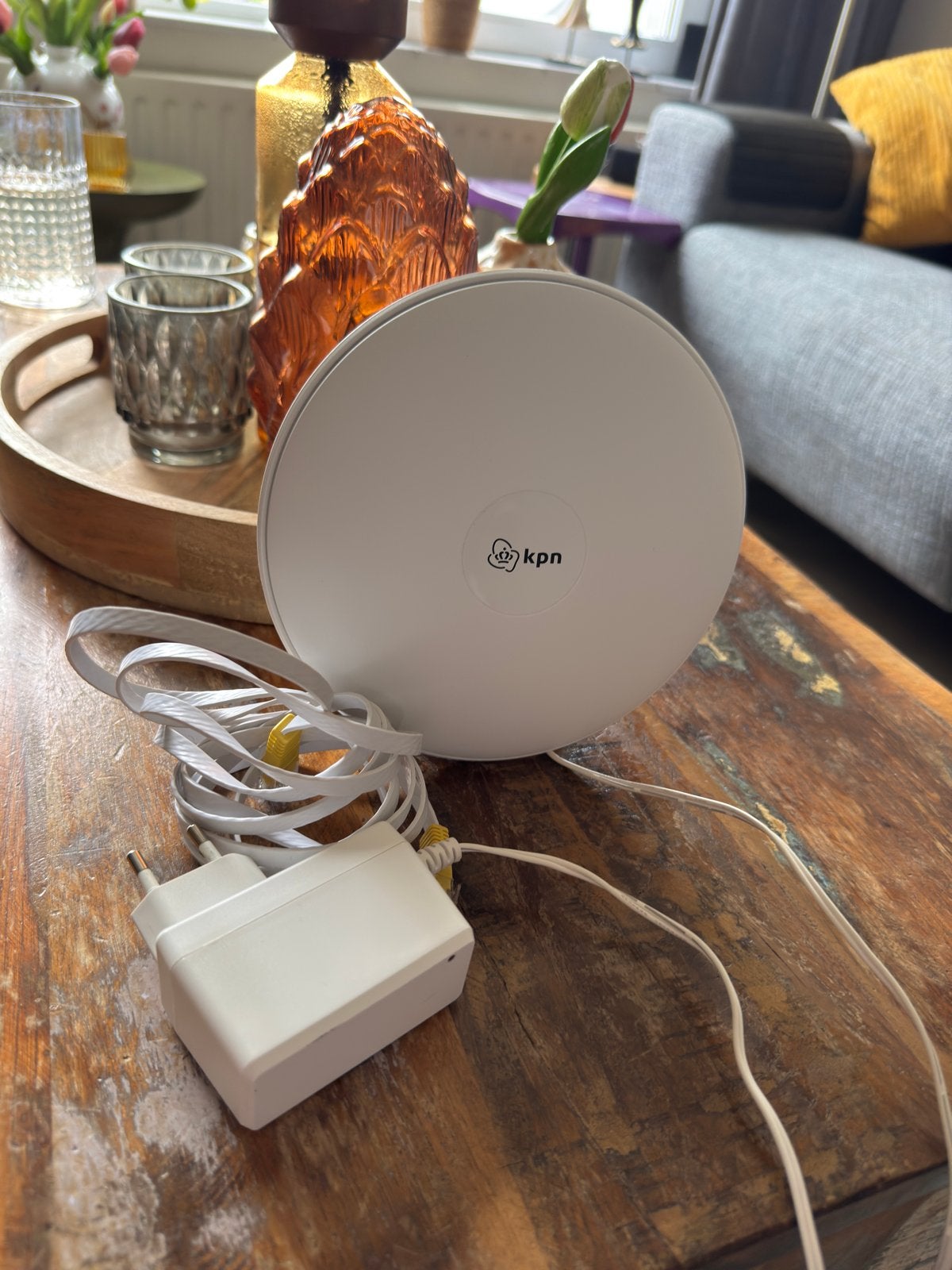 KPN SuperWifi Punt - Wifi Versterker, Computers en Software, WiFi-versterkers, Ophalen of Verzenden, Zo goed als nieuw