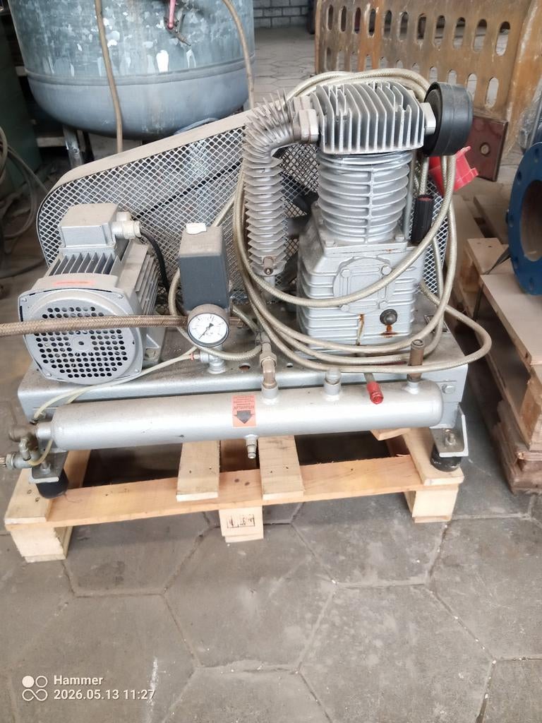 Zuiger compressor pomp ZKT 420 airpress, Ophalen of Verzenden, Gebruikt