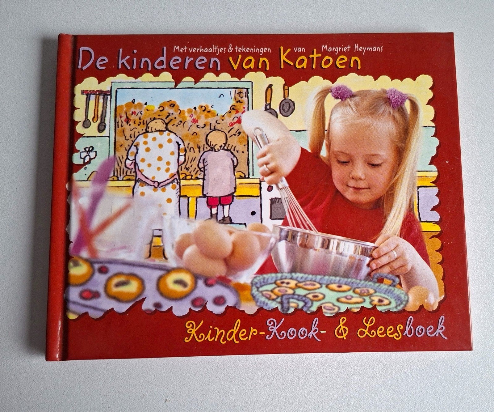 Kinderkookboek & Leesboek: De Kinderen van Katoen, Boeken, Gelezen, Hoofdgerechten, Margriet Heymans, Ophalen of Verzenden