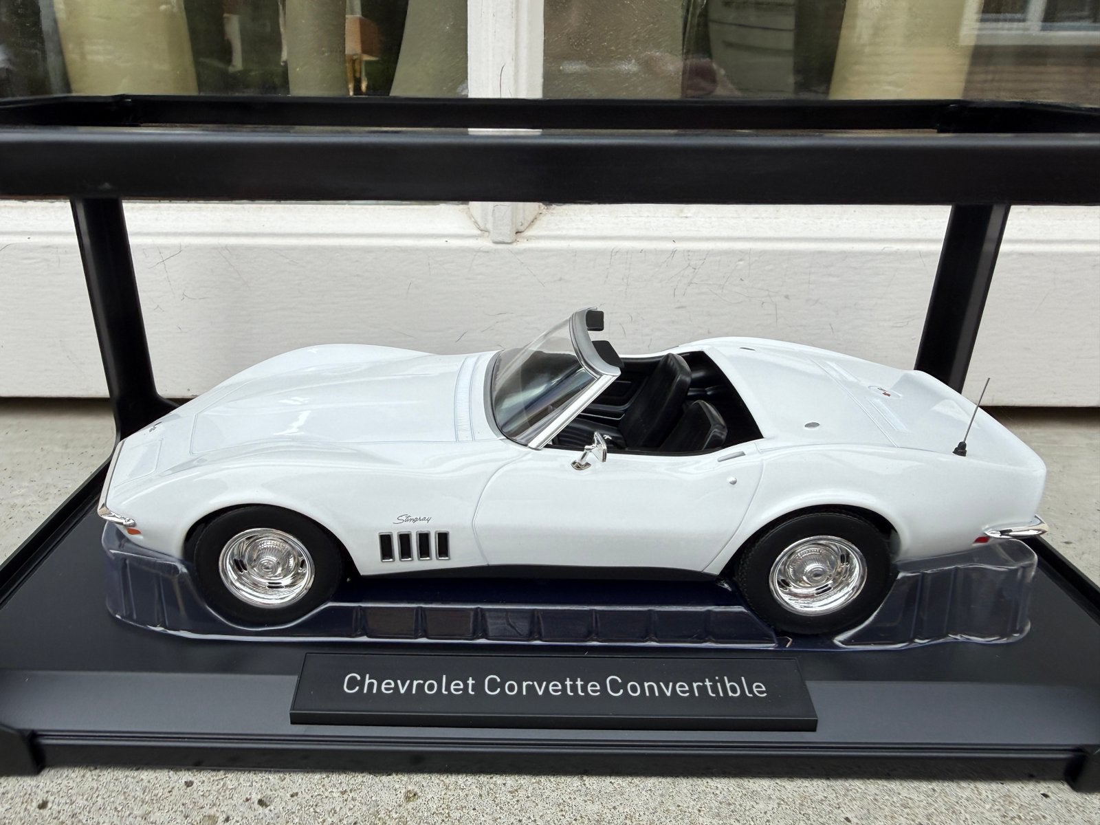 1:18 Chevrolet Corvette C3 Cabrio Can Am white 1969 Norev, Auto, Norev, 70-72 Av. de Bohlen, Vaulx-en-Velin, 69120, France, Norev