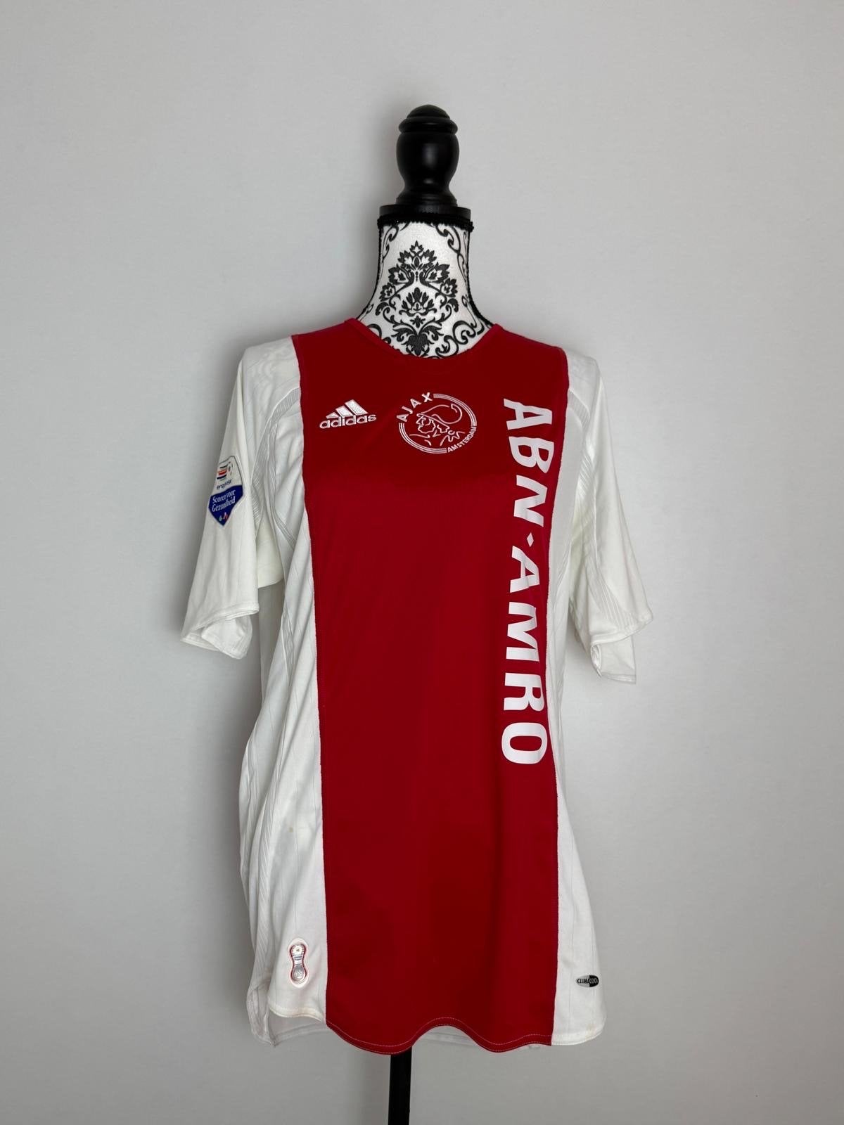 Ajax Thuisshirt Heitinga #2 - Maat M, Maat 48/50 (M), Ophalen of Verzenden, Voetbal, Gedragen