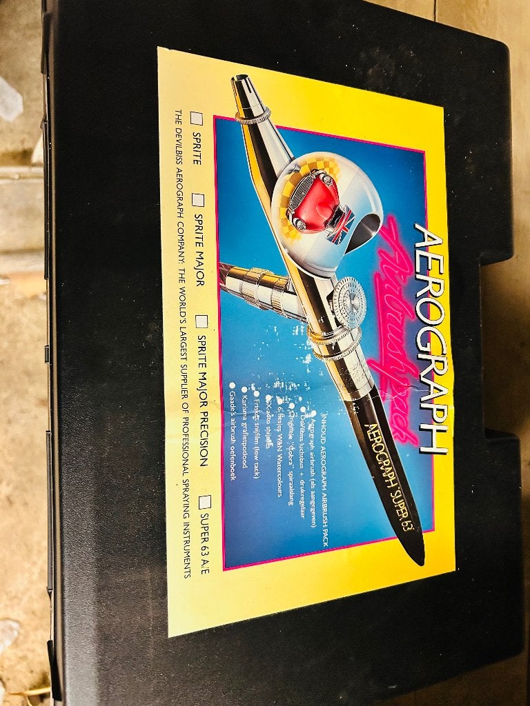 Airbrush, Hobby en Vrije tijd, Ophalen of Verzenden, Zo goed als nieuw, Airbrush en Toebehoren
