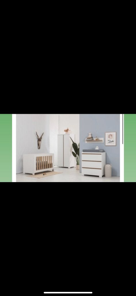 Baby bed + comode, Ophalen, 50 tot 70 cm, 105 cm of meer, 100 cm of meer