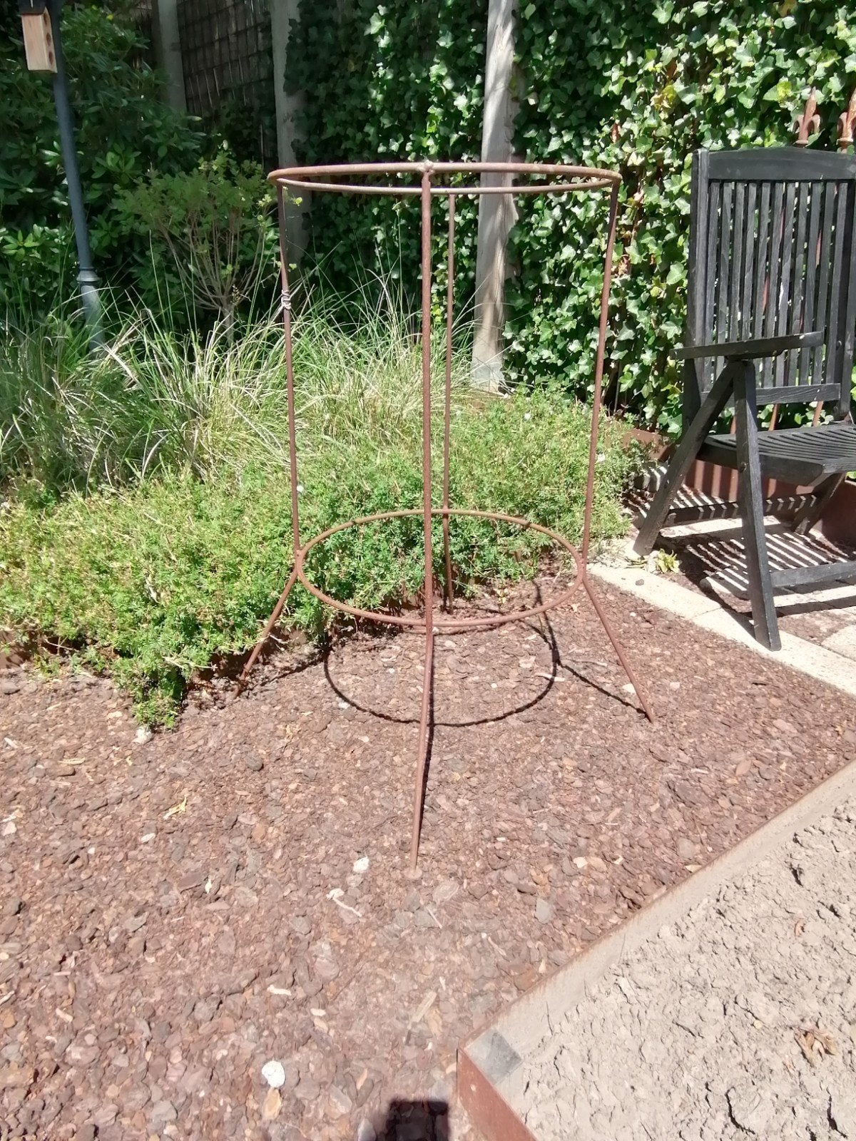 Planten staander, Ophalen
