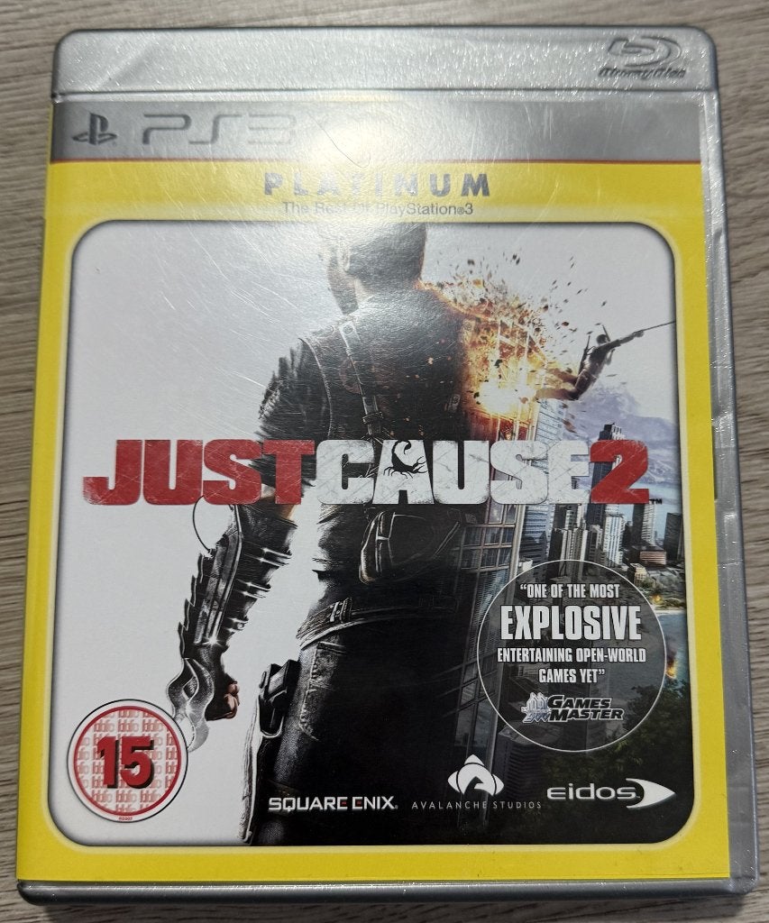 Just Cause 2 Platinum voor de PlayStation 3 (PS3), Spelcomputers en Games, Avontuur en Actie, Gebruikt, Vanaf 18 jaar, 1 speler