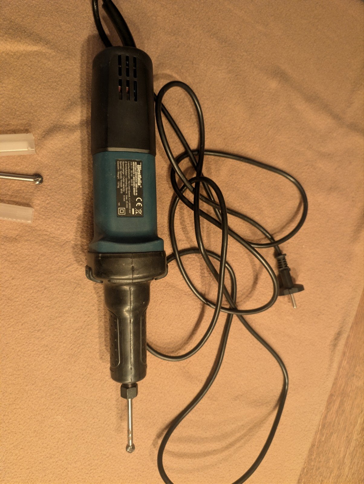 Westfalia Rechte slijper / Freesmachine 500W, Gebruikt, Overige soorten, Westfalia, Ophalen of Verzenden