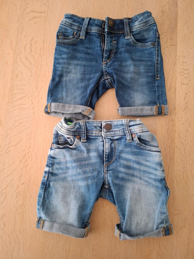 2x korte broek jeans mt 92. Blue ridge. Samen voor..., Kinderen en Baby's, Kinderkleding | Maat 92, Ophalen of Verzenden, Jongen