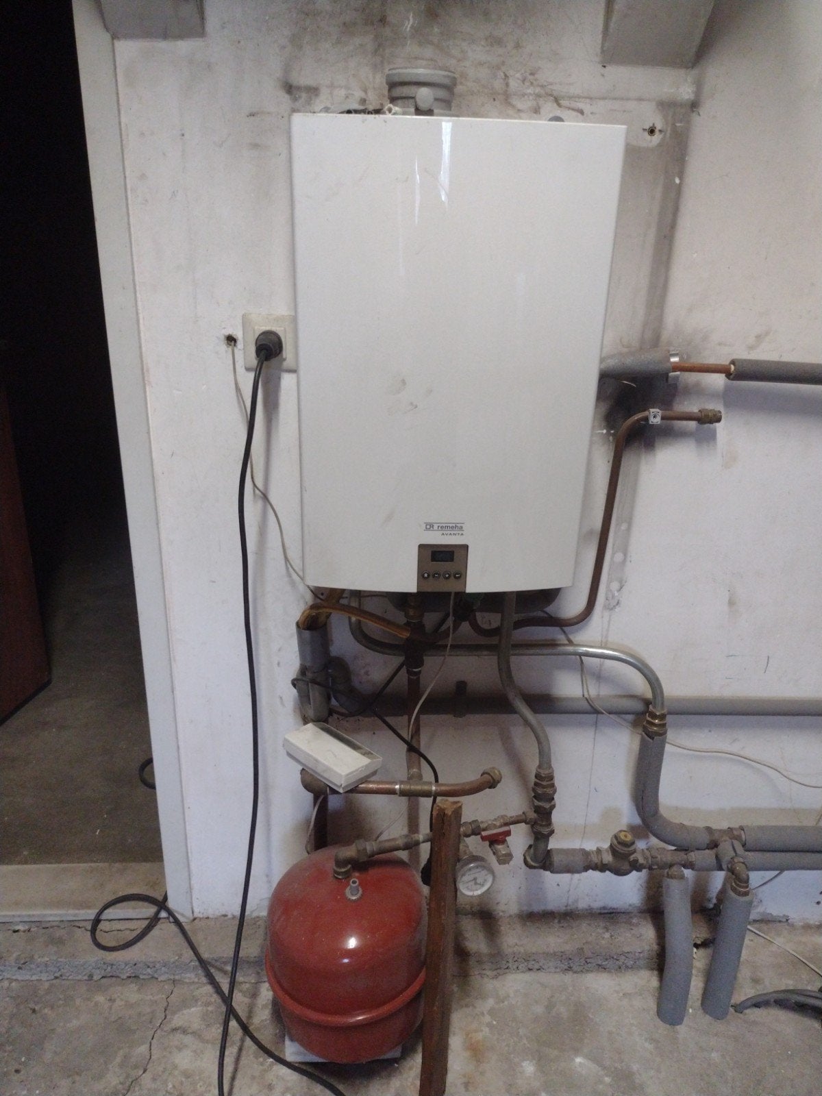 cv ketel Remeha Avanta 35c, Ophalen of Verzenden, Gebruikt, Cv-ketel of Combi-ketel, Hoog rendement (Hr)