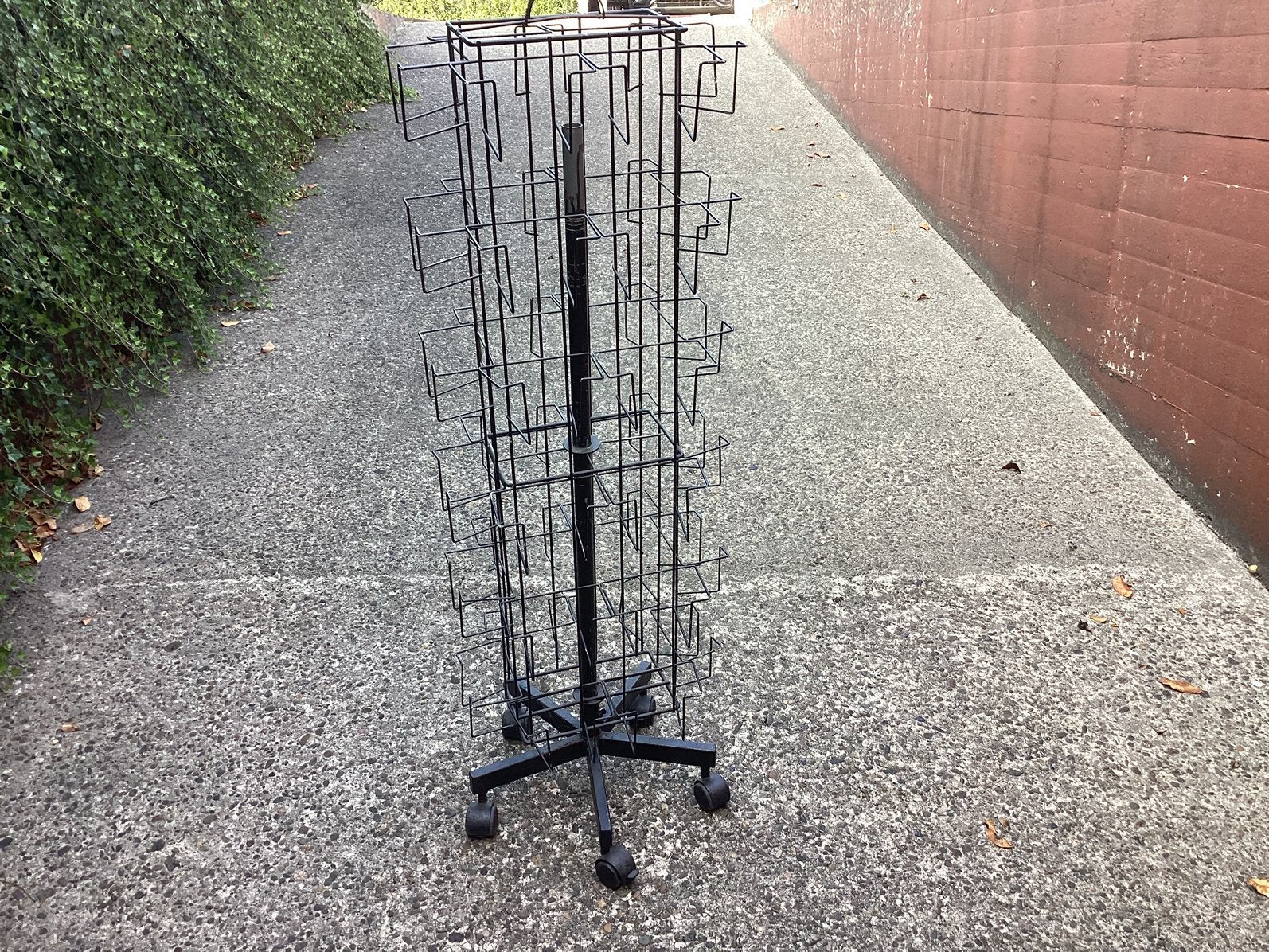 Kaartenmolen / Kaartenrek op wielen, Ophalen