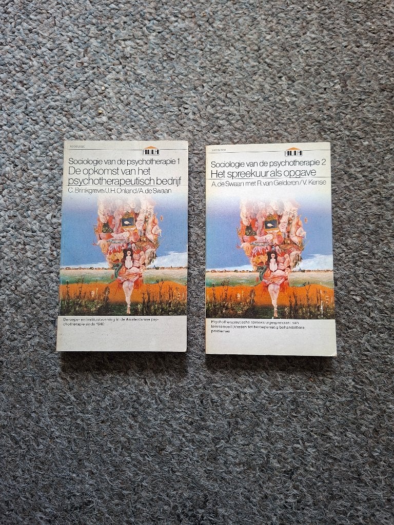 Sociologie van de psychotherapie 2 delig, Verzenden, Gelezen, Brinkgreve