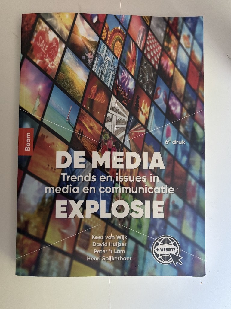 De media explosie 6e druk, Ophalen, Diverse auteurs, HBO, Zo goed als nieuw