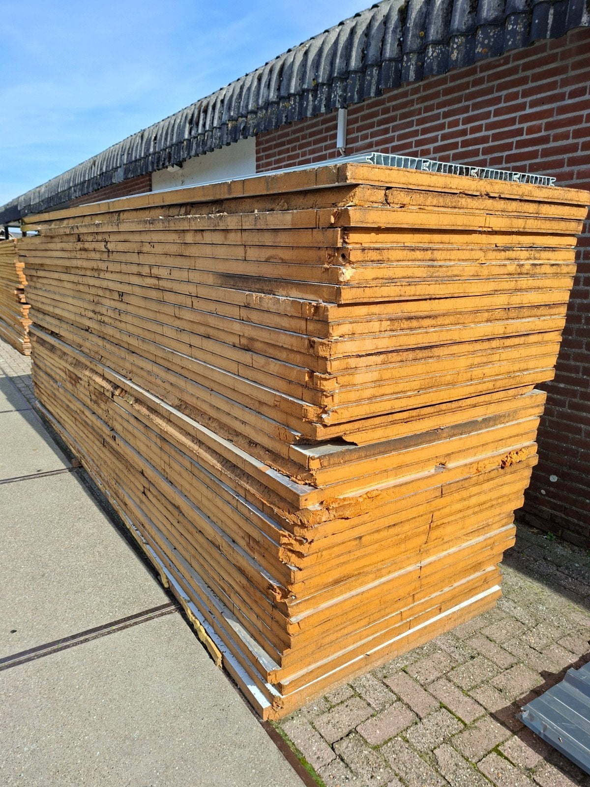 PIR isolatieplaten 5cm met aluminium cachering, Ophalen, 4 tot 8 cm, Gebruikt, Vloerisolatie