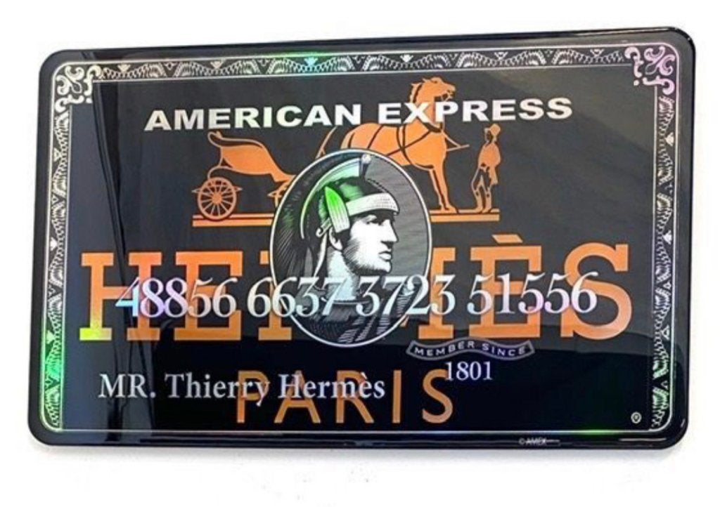 UNIEK KUNSTWERK KUNST Van Apple AMEX Hermes ALU Epoxy DESIGN, Antiek en Kunst, Handgemaakt, Meerkleurig, Ophalen of Verzenden