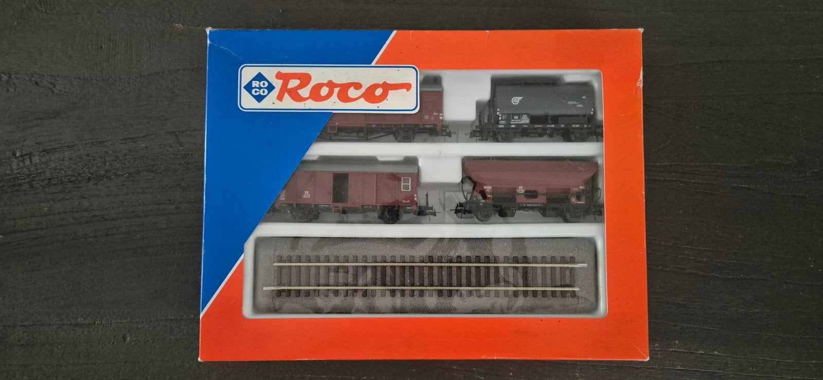 Roco 44054 H0 Goederenwagon Set DB, Gelijkstroom, Wagon, Ophalen of Verzenden, Zo goed als nieuw
