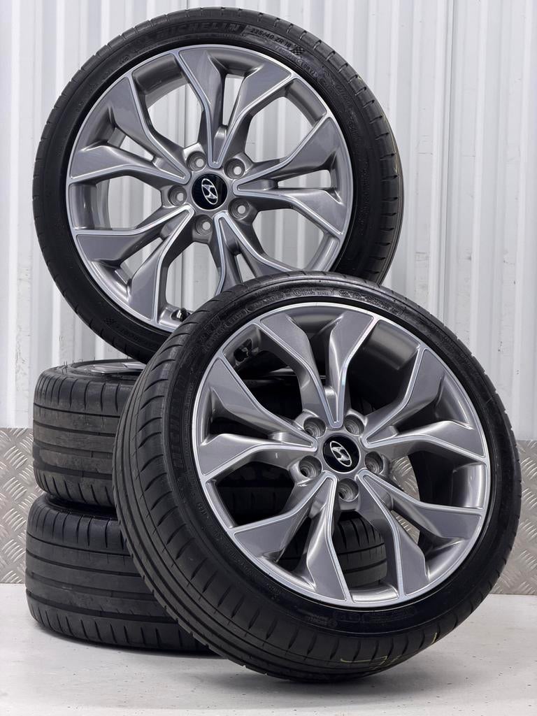 Hyundai i30 18inch Velgen 5x114,3, Ophalen, 18 inch, Gebruikt, Banden en Velgen