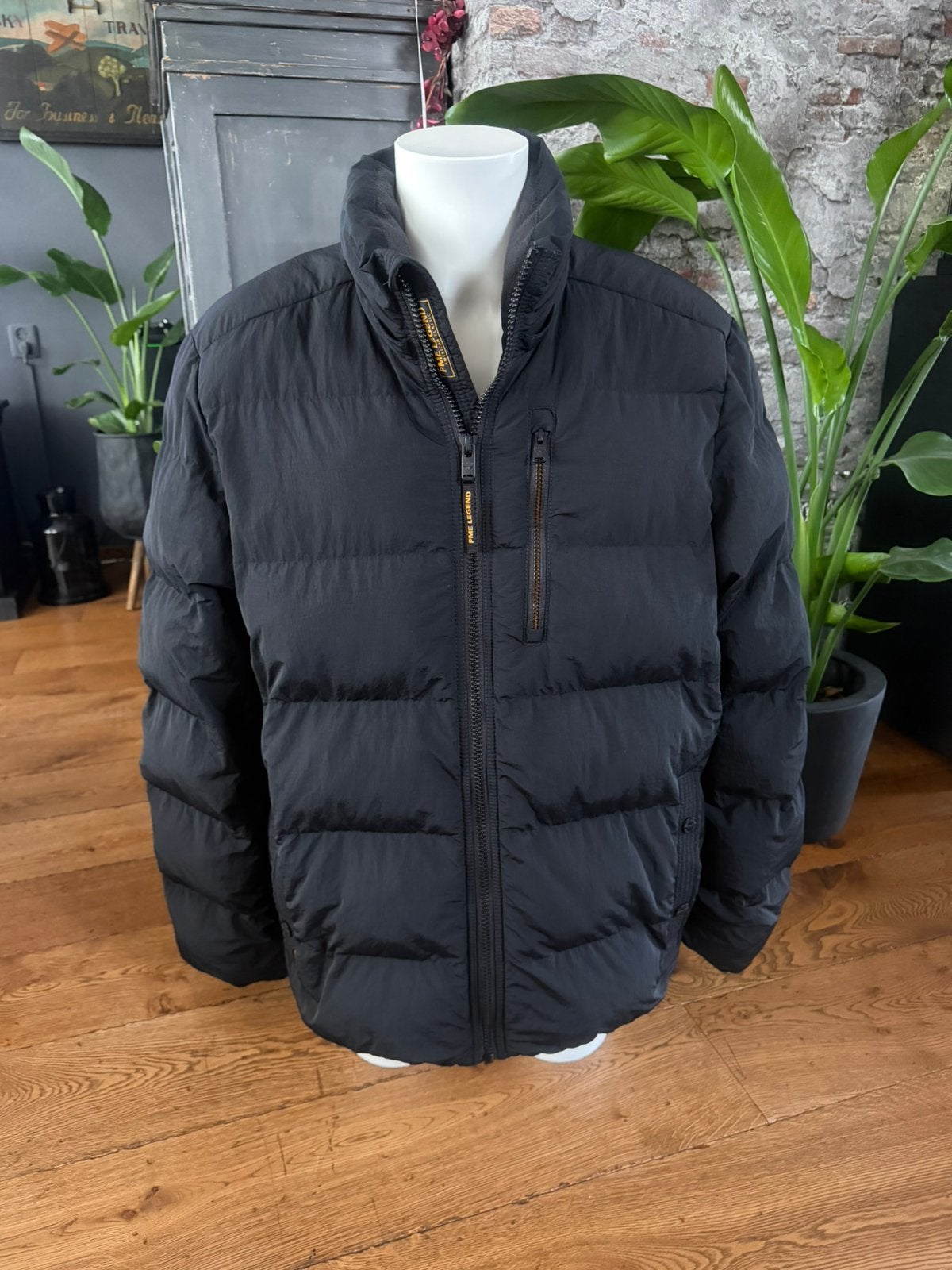 PME Legend dons jas maat xxxl, zwart, Kleding | Heren, Jassen | Winter, Ophalen, Zo goed als nieuw, Overige maten, Zwart