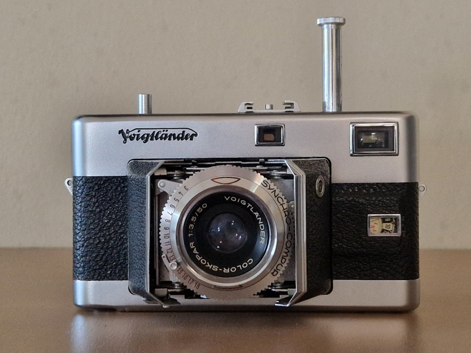Voigtländer Vitessa 24x36 35mm camera met tas en handleiding, Ophalen of Verzenden
