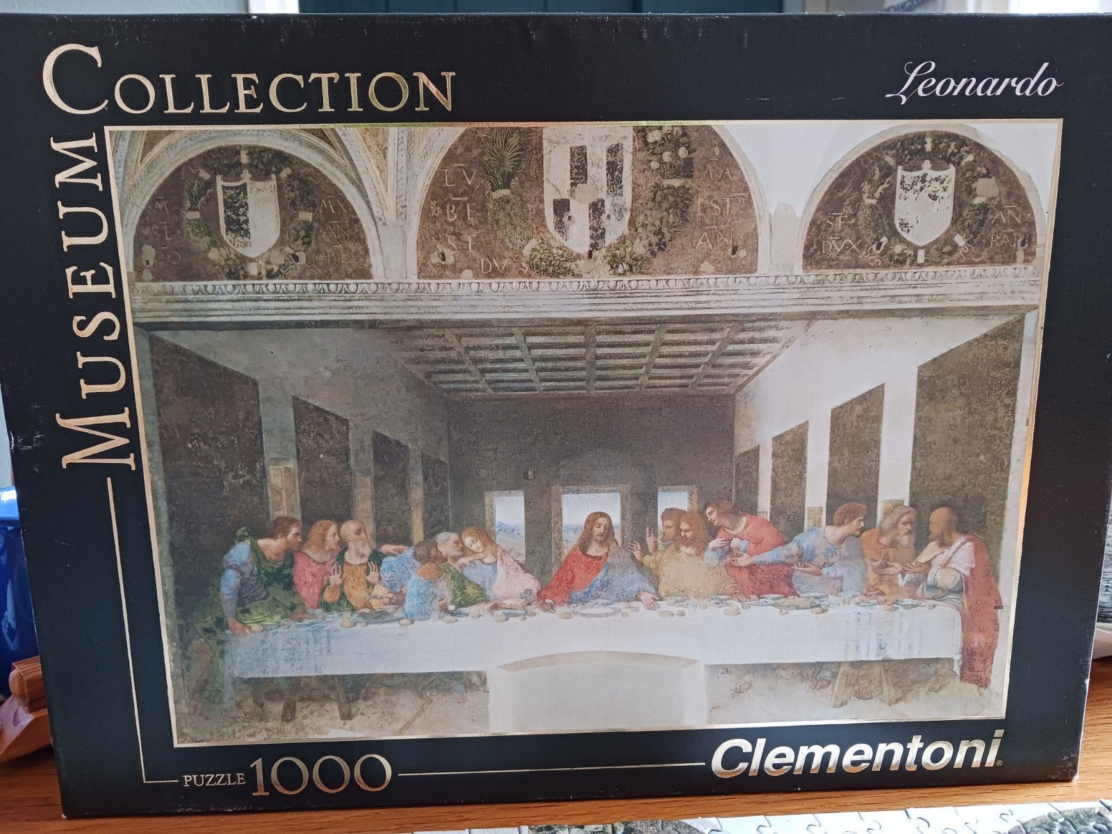 Clementoni Museum Collection: Het Laatste Avondmaal puzzel, Ophalen of Verzenden, 500 t/m 1500 stukjes, Zo goed als nieuw, Legpuzzel