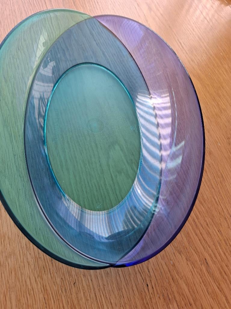 ZGAN. Tupperware Eleganza schaal, Ophalen of Verzenden, Zo goed als nieuw, Groen, Schaal