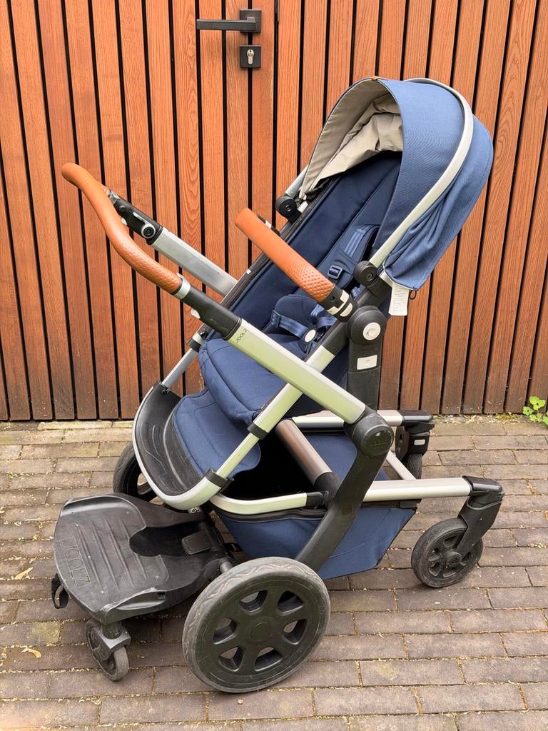 Joolz Day 3 kinderwagen met reiswieg en accessoires, Gebruikt, Combiwagen, Verstelbare duwstang, Ophalen
