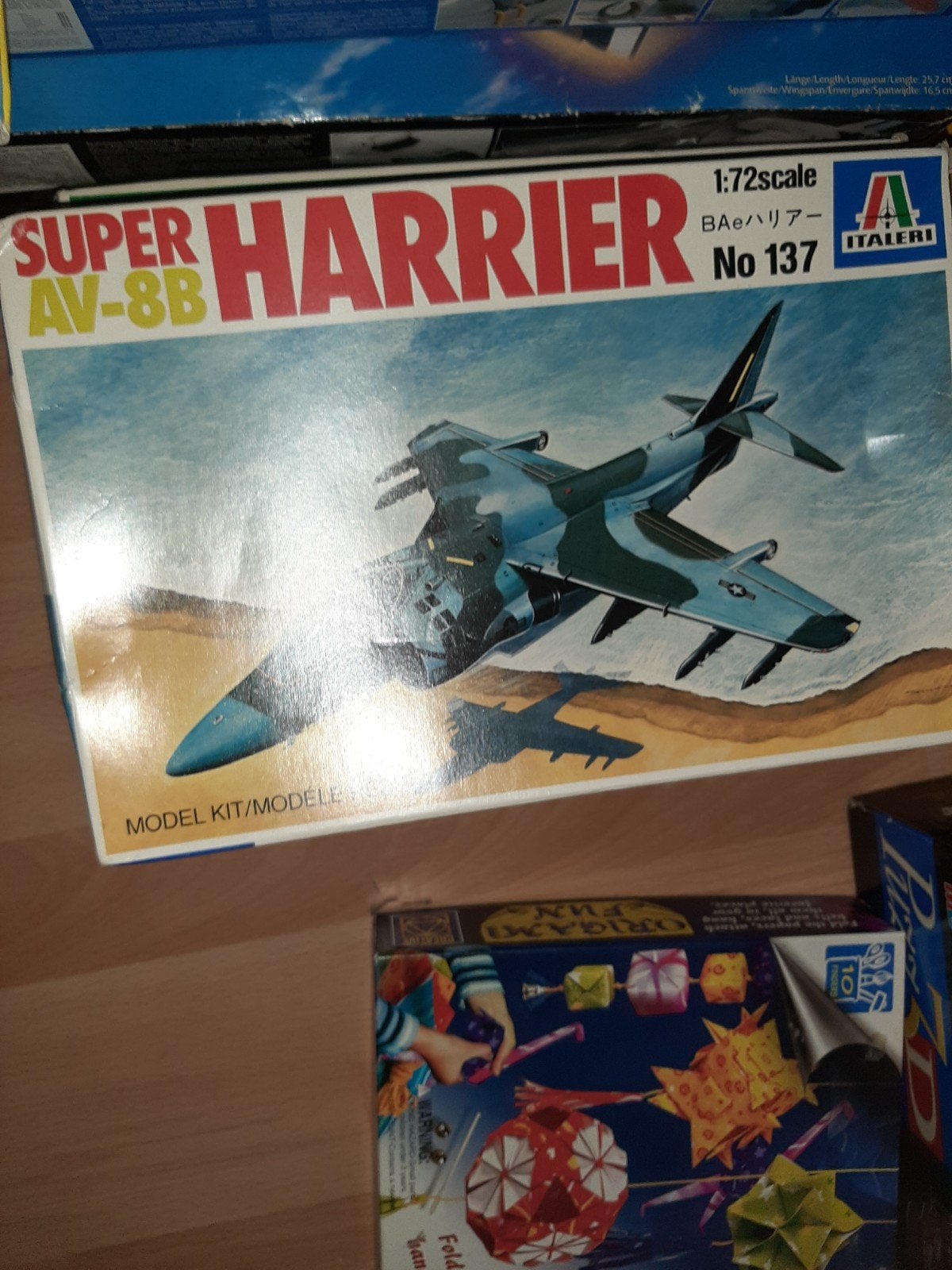 Italeri Super AV-8B Harrier Modelbouw Vliegtuig 1:72, Hobby en Vrije tijd, Modelbouw | Vliegtuigen en Helikopters, Ophalen, 1:72 tot 1:144