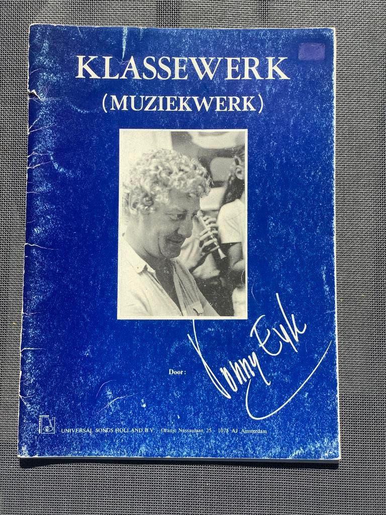 Tonny Eyk - Klassewerk (Muziekwerk) - voordrachtstukken, Muziek en Instrumenten, Bladmuziek, Gebruikt, Artiest of Componist, Overige genres