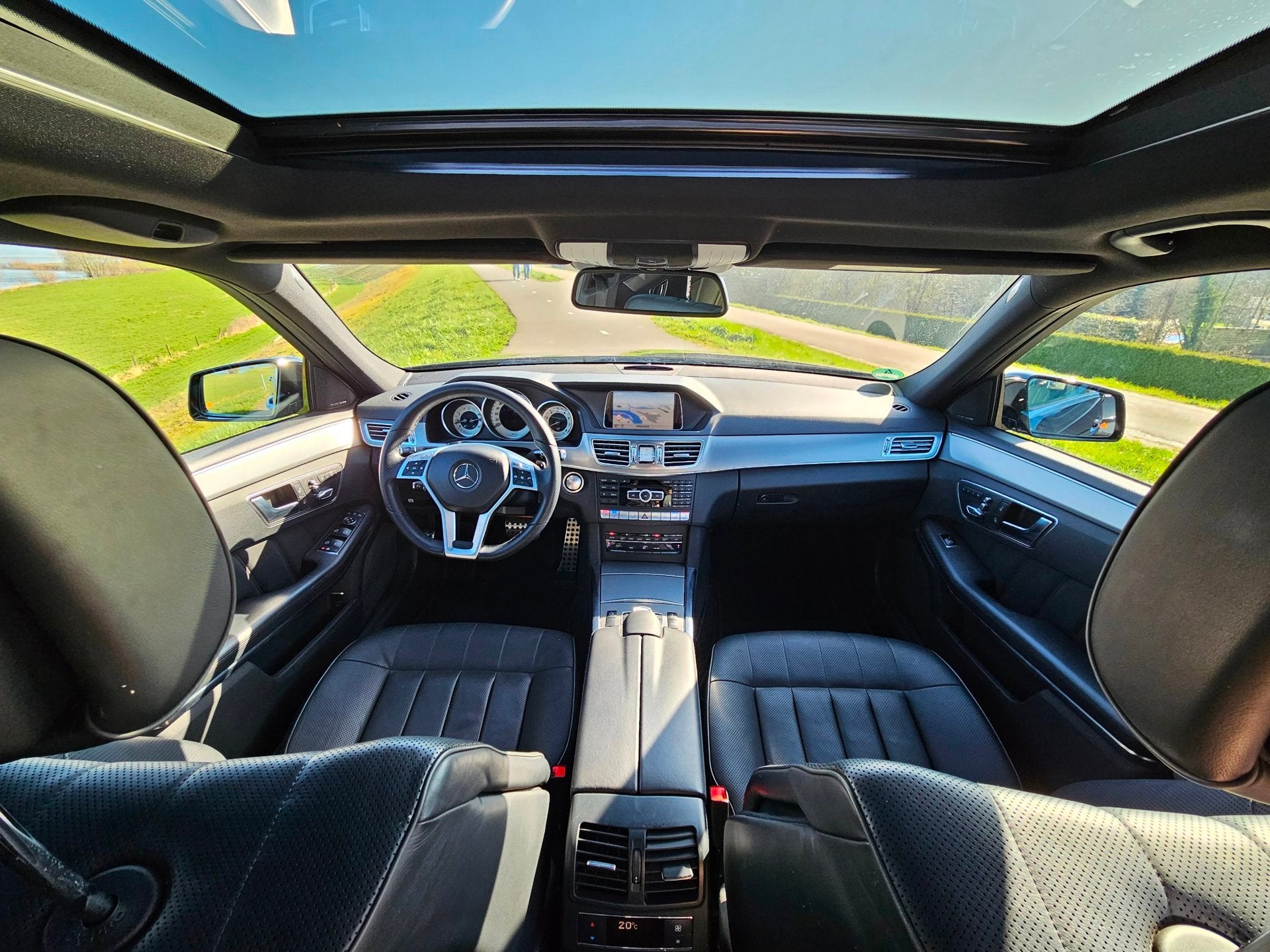 Mercedes-Benz E-klasse Estate 500 4MATIC AMG | 1e Eigenaar |, Auto's, Euro 5, Gebruikt, Zwart, 408 pk