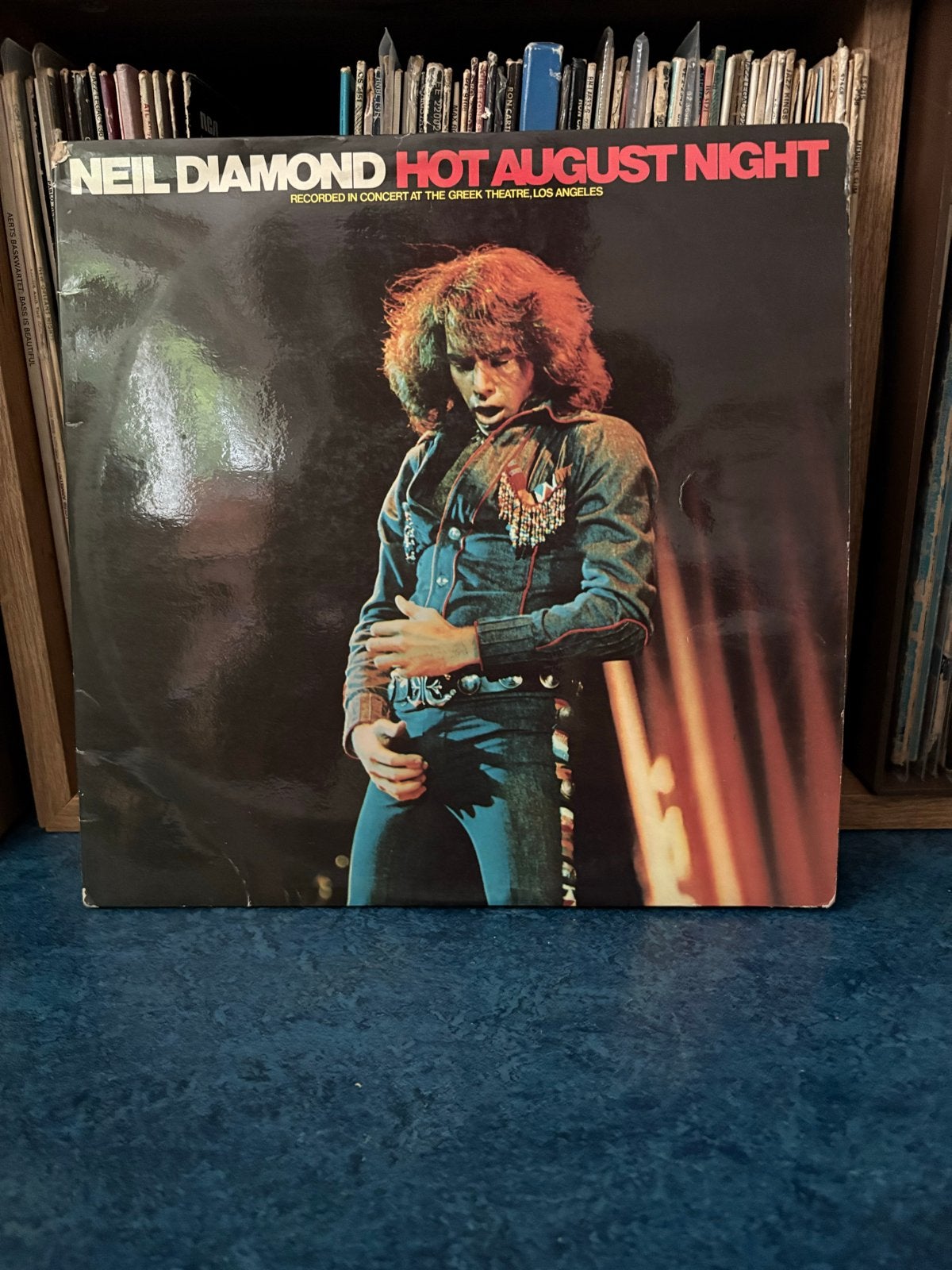 Neil Diamond - Hot August Night (Dubbel LP, MCA Records), Gebruikt, Ophalen of Verzenden, 1970 - 1979, 12 inch