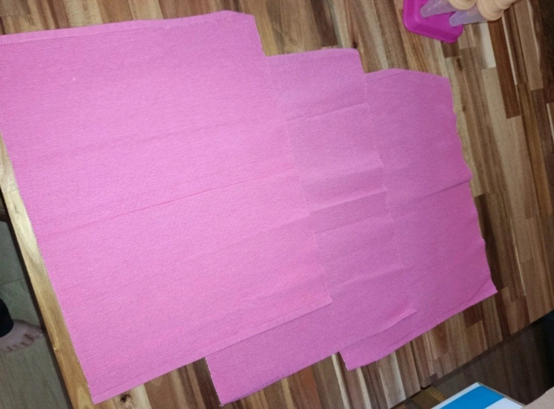 3x groen 3x roze placemat, Huis en Inrichting, Ophalen of Verzenden, Zo goed als nieuw, Roze, Placemat