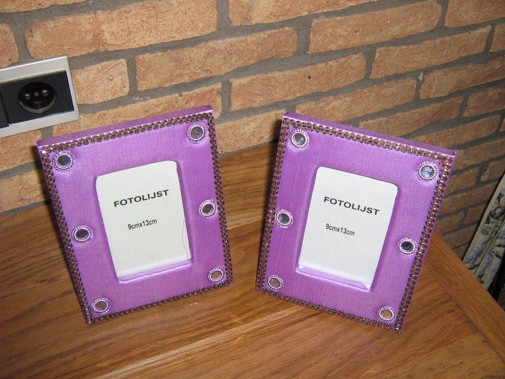 2 Fotolijstjes, Ophalen of Verzenden, Nieuw, Overige kleuren, Standaard fotolijst