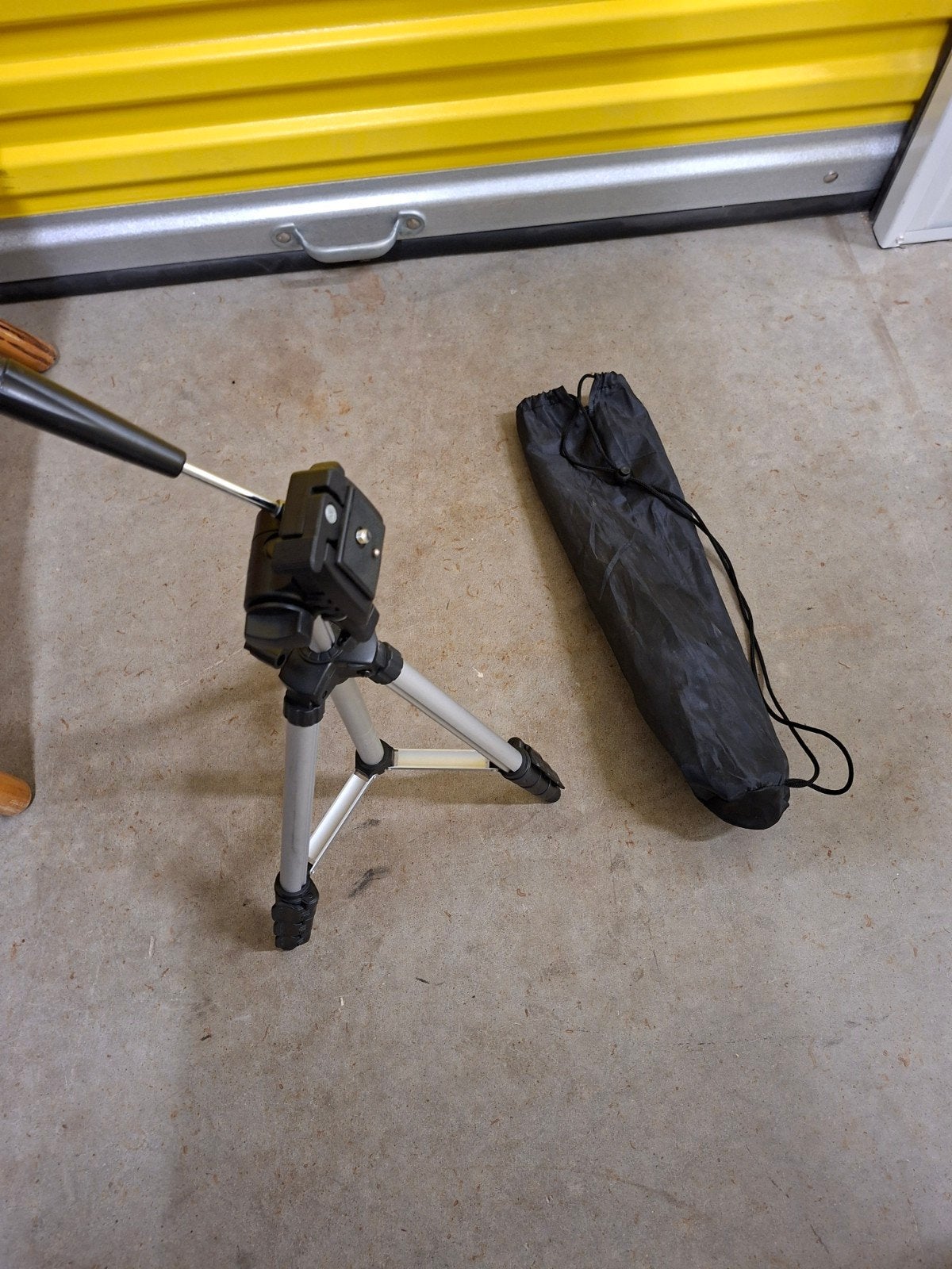 Compact statief met balhoofd en waterpas, Met balhoofd, 125 cm of minder, Gebruikt, Overige merken
