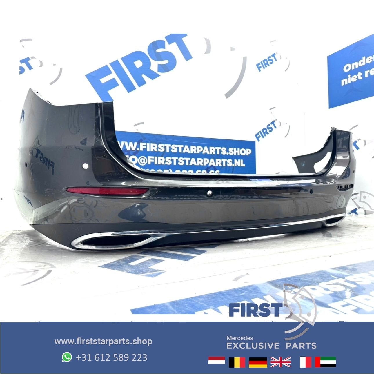 W206 BUMPER 2021-2025 S206 ESTATE ACHTERBUMPER S206 Mercedes, Auto-onderdelen, Gebruikt, -, Ophalen of Verzenden, Achter