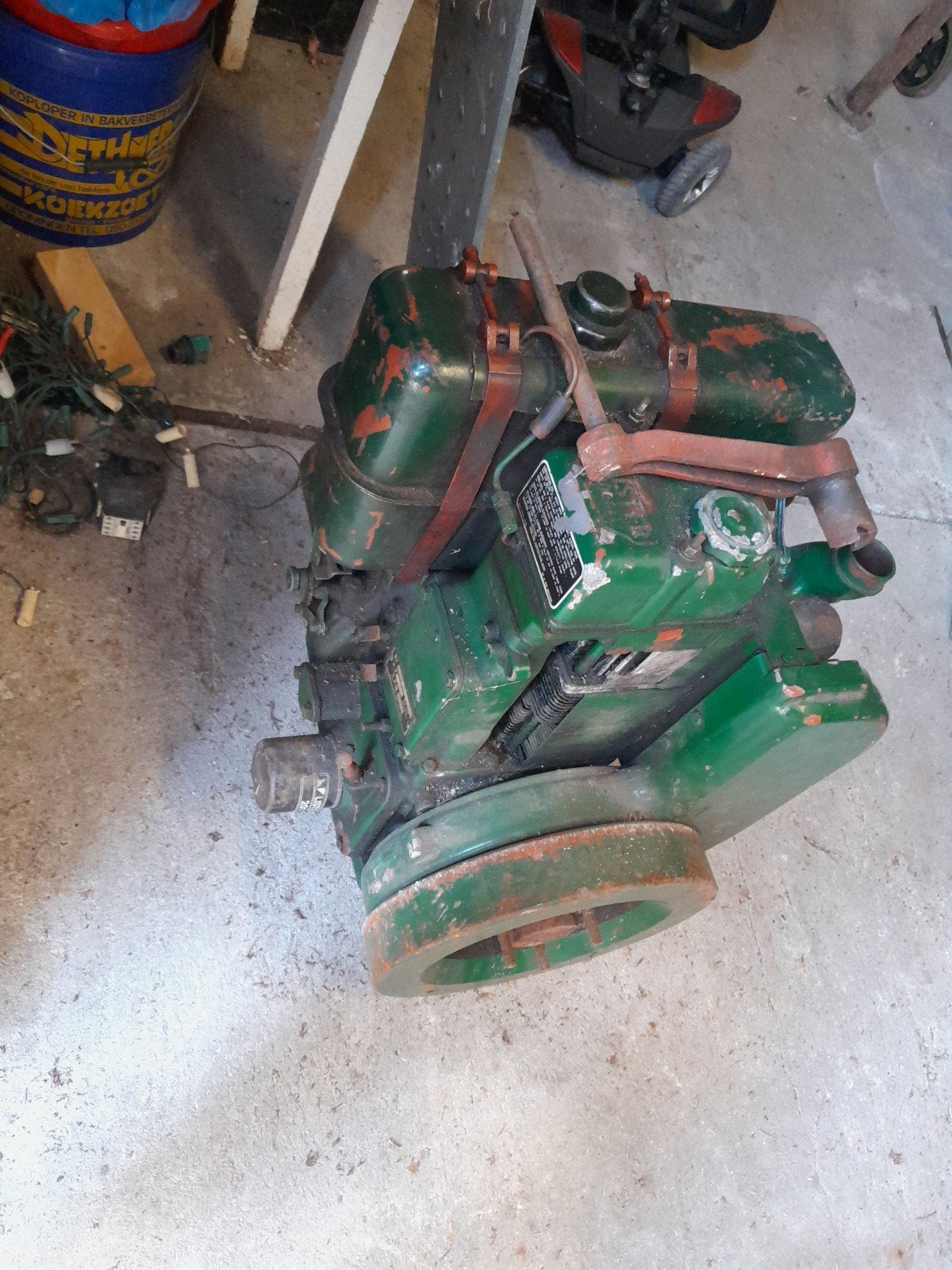 Robuuste Dieselmotor - Perfect voor diverse toepassingen, Ophalen of Verzenden, Gebruikt, Dieselmotor, 1400 tot 1800 rpm