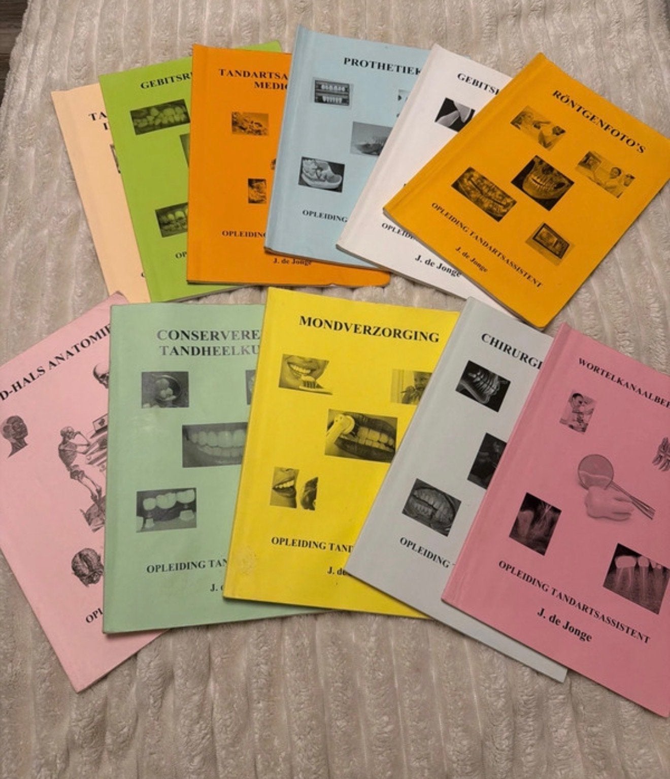 Opleiding Tandartsassistent Boeken - J. de Jonge, Verzenden, Beta, Gelezen, MBO