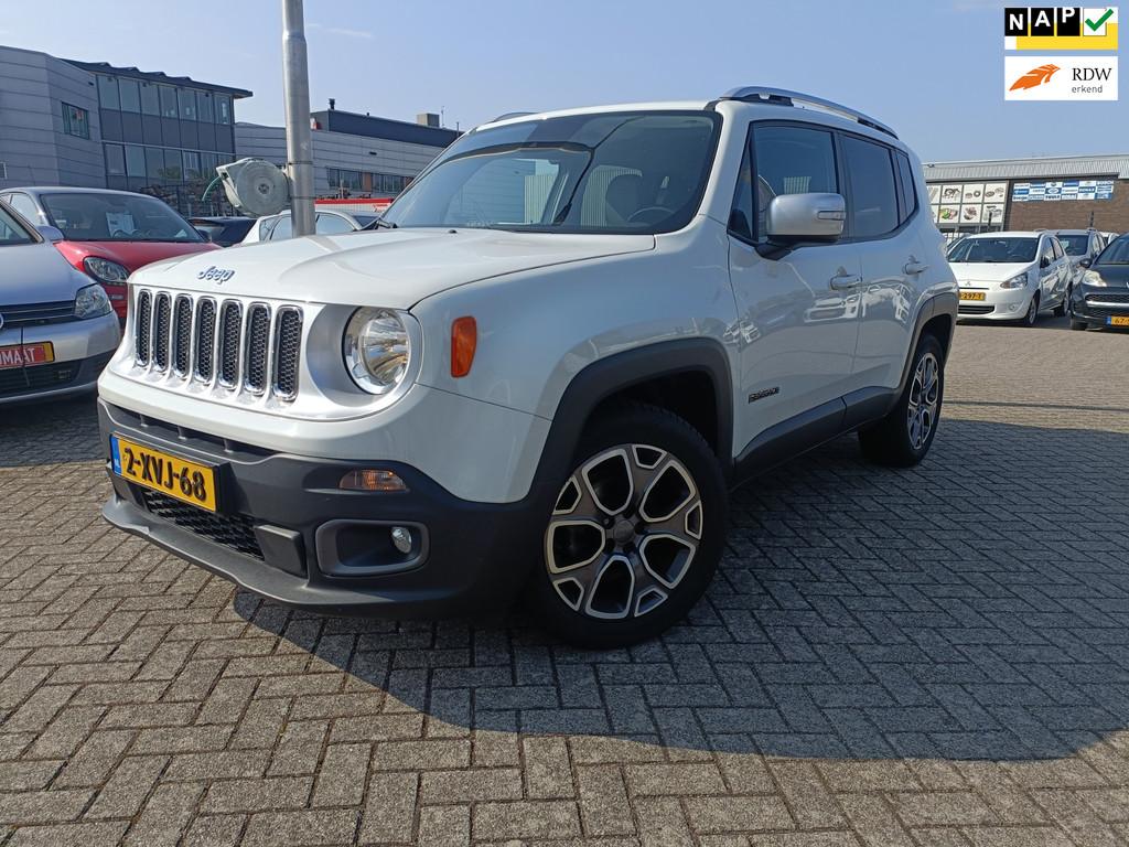 Jeep Renegade 1.4 MultiAir TURBO/NAP/VOL OPTIE/LEER, Auto's, Jeep, Bedrijf, Te koop, Renegade, ABS, Adaptive Cruise Control, Airbags