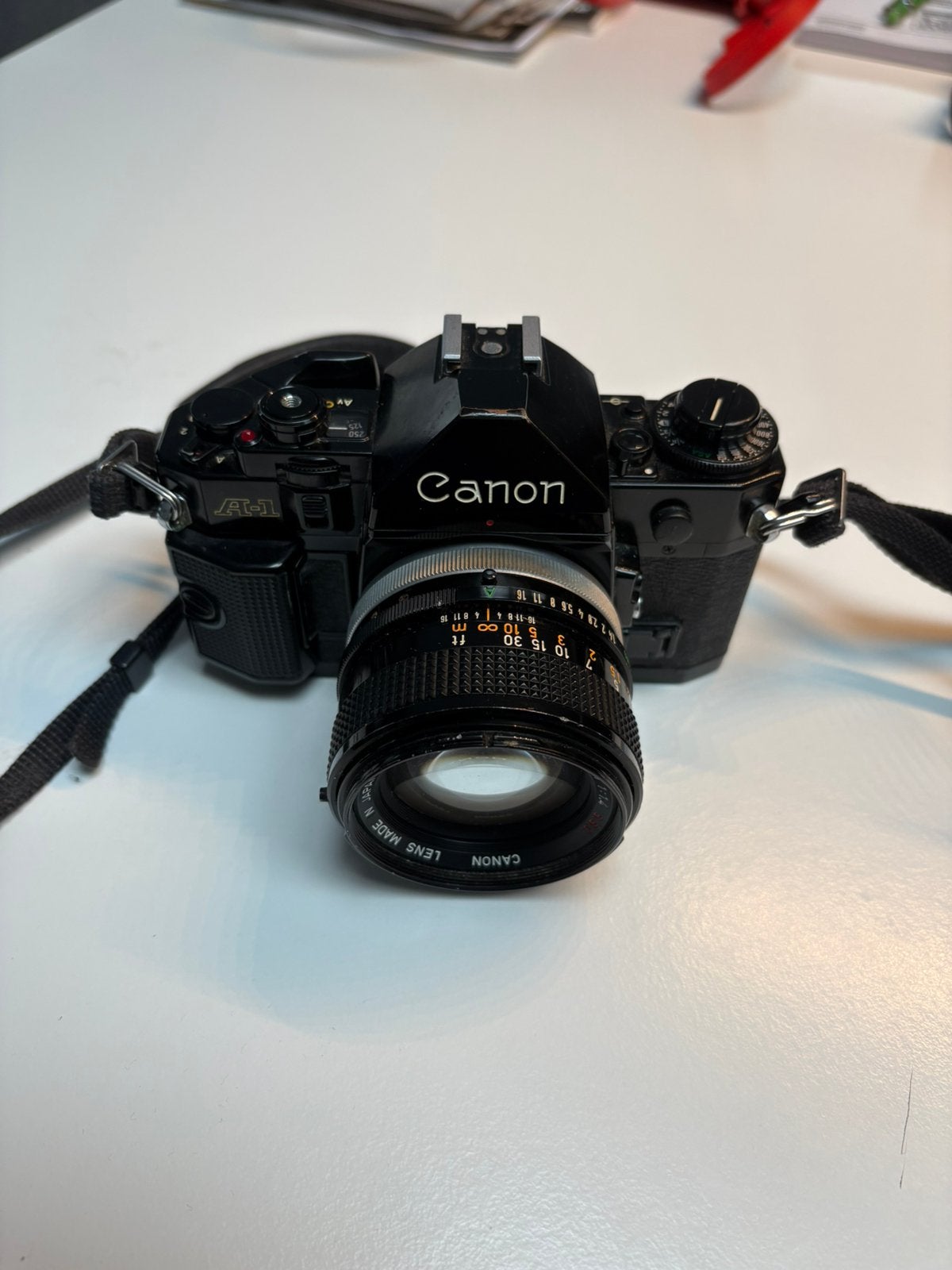 Canon A1 en lenzen, Ophalen, Gebruikt, Canon, Toebehoren