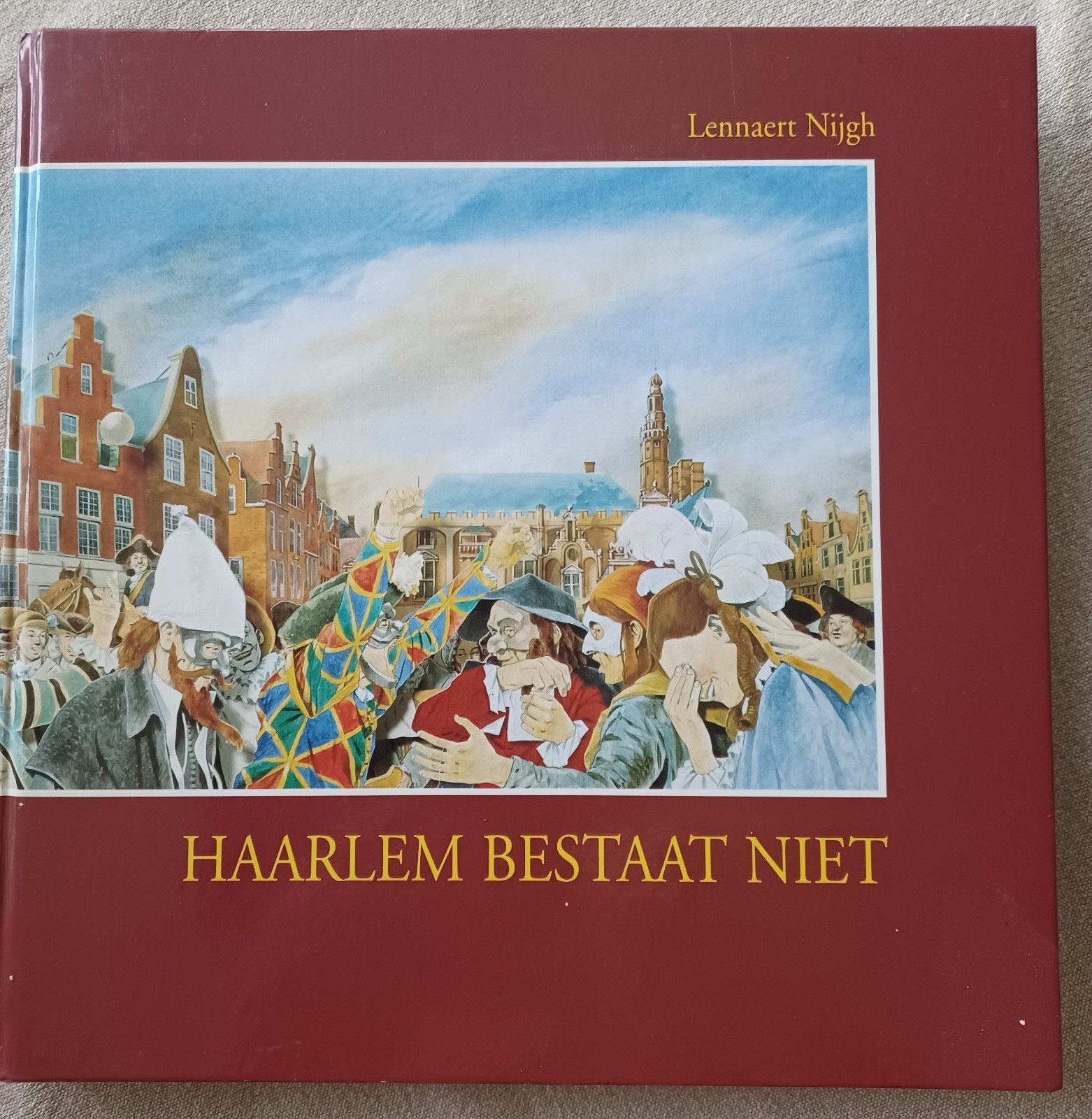 Haarlem Bestaat Niet - Lennart Nijgh (Hardcover), Ophalen of Verzenden, 20e eeuw of later, Zo goed als nieuw, Lennart Nijgh