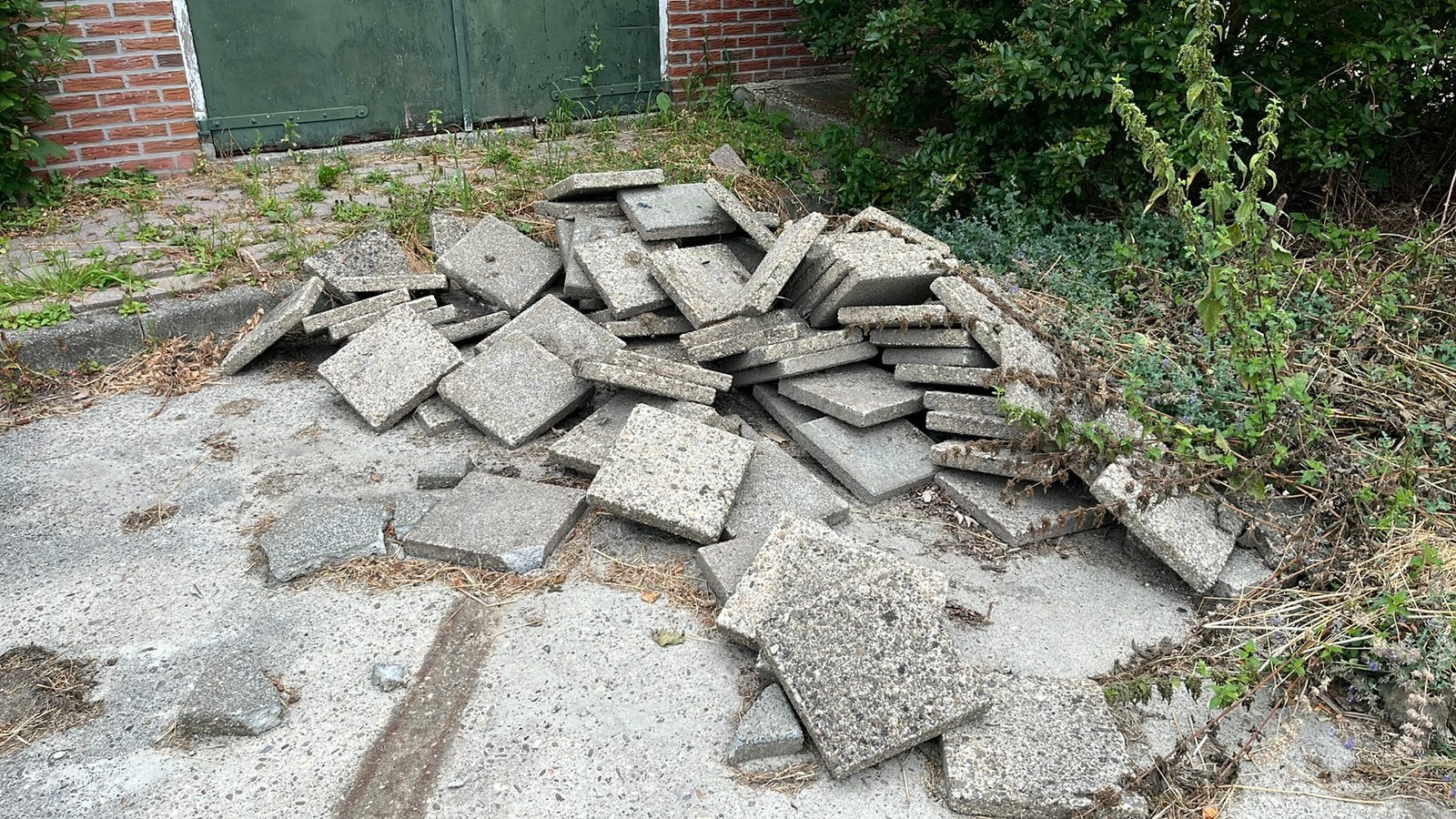 Stoeptegels, Tuin en Terras, Tegels en Klinkers, Ophalen, Zo goed als nieuw, Beton, Overige typen