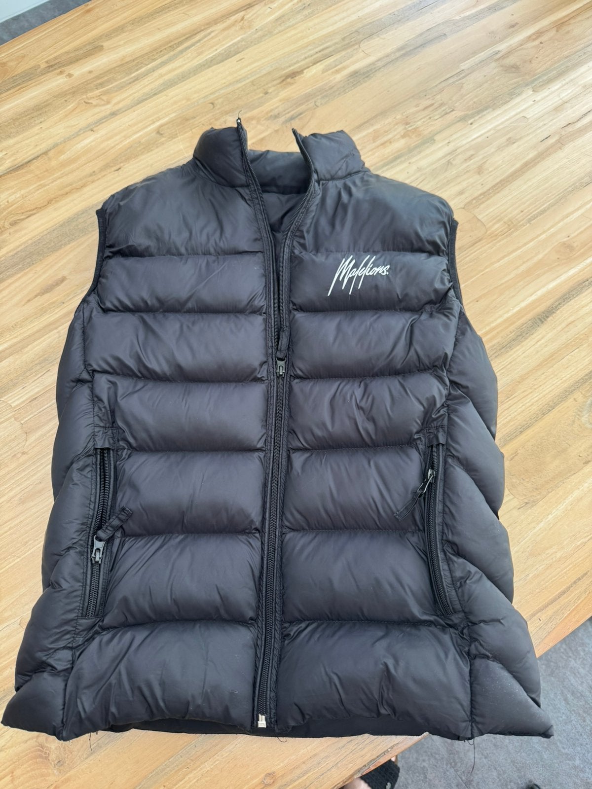 Malelions bodywarmer ZGAN prachtig, Kleding | Heren, Bodywarmers, Ophalen of Verzenden, Zo goed als nieuw, Maat 46 (S) of kleiner
