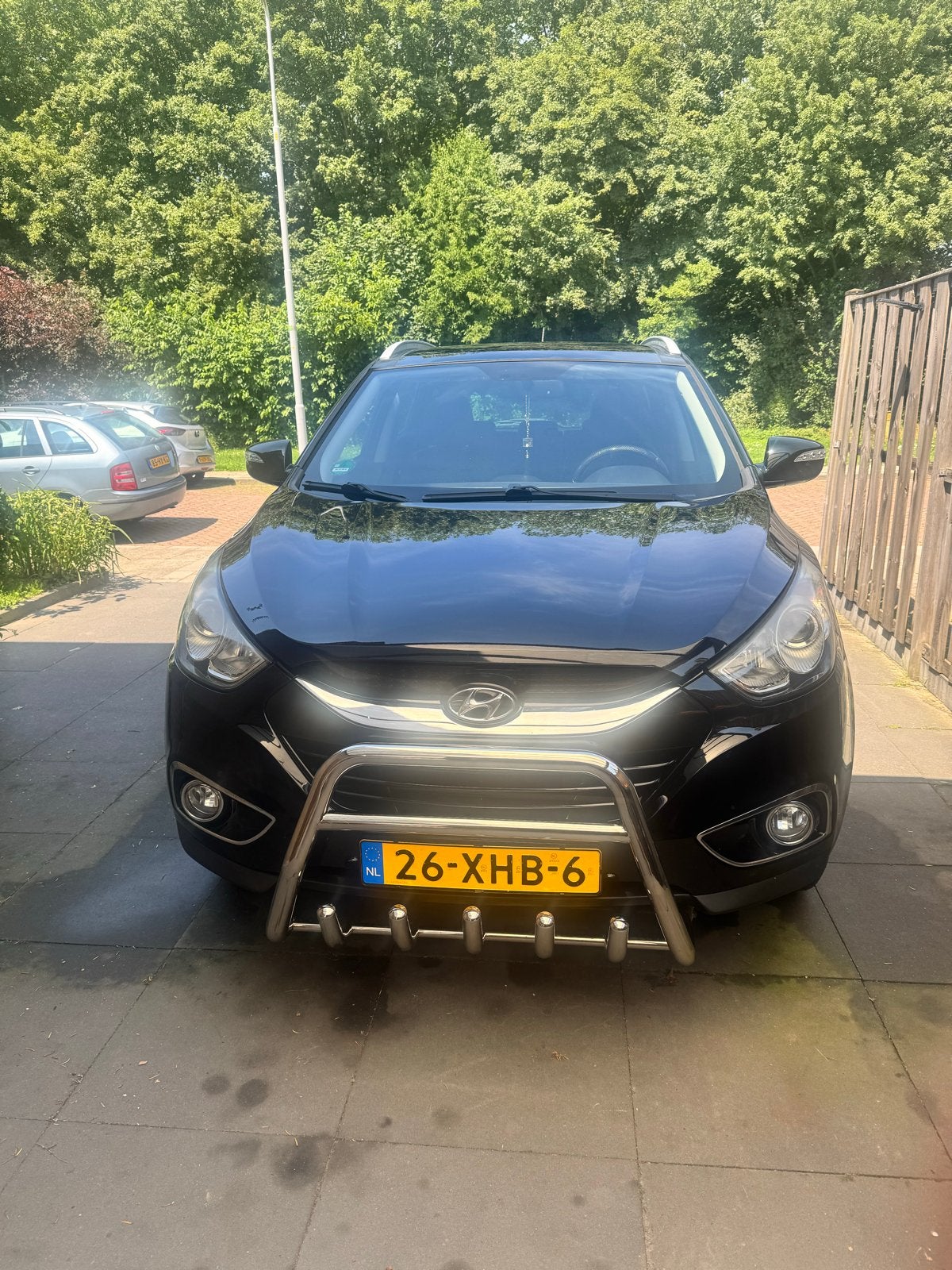 Hyundai iX35 2.0 I Cvvt 2WD AUT 2012 Zwart, Auto's, Hyundai, Zwart, 4 cilinders, 75 €/maand, Particulier