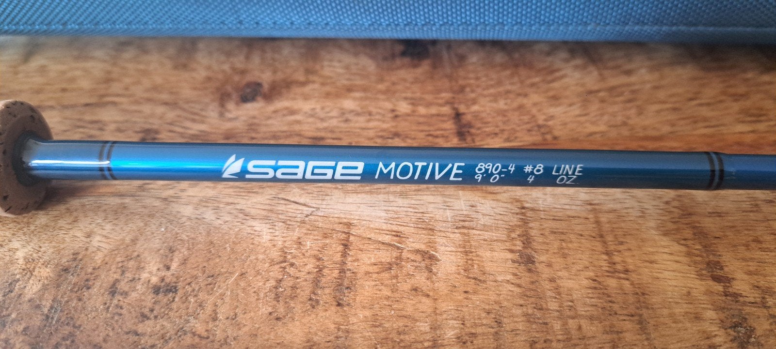 Sage Motive 890-4 vliegvishengel flyrod, Ophalen of Verzenden, Gebruikt, Overige typen