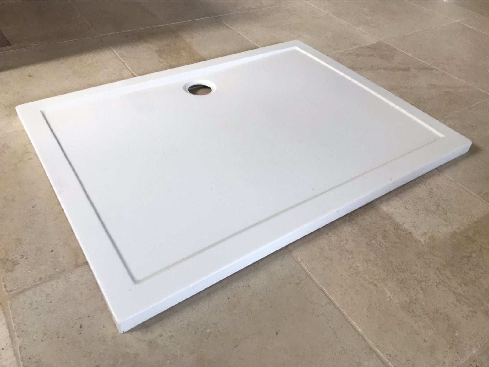 Best Design Dona lage douchebak acryl 120x90x4 cm, Ophalen, Nieuw, Douche