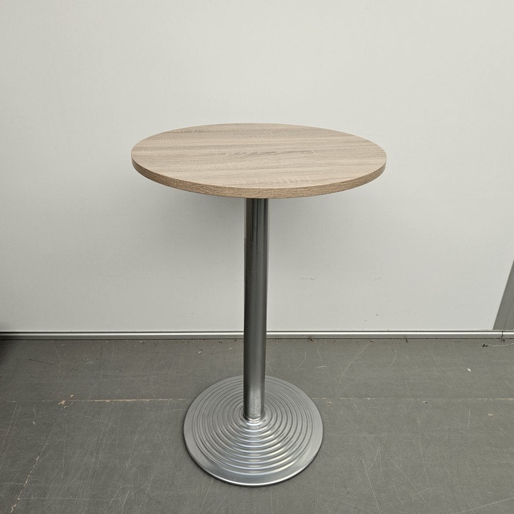 Steelcase hoge bartafel met NIEUW blad - Ø 70 cm, Huis en Inrichting, Tafelonderdelen, Niet ingevuld, Gebruikt, Niet ingevuld