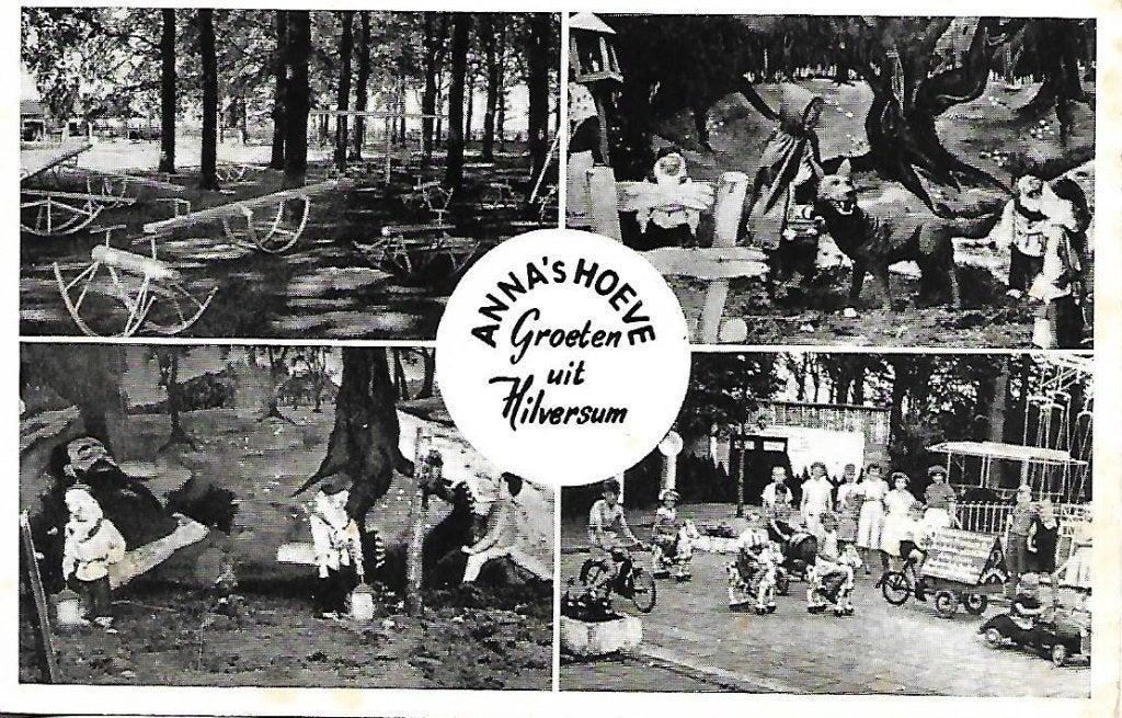 Hilversum- -4-luik., Verzenden, 1960 tot 1980, Gelopen, Noord-Holland