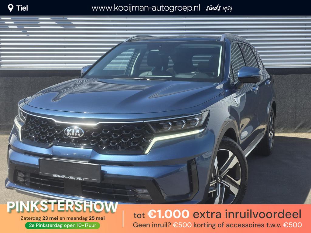 Kia Sorento 1.6 T-GDI Hybrid 2WD ExecutiveLine 7p. Schuif/ka, Gebruikt, Euro 6, 4 cilinders, Blauw